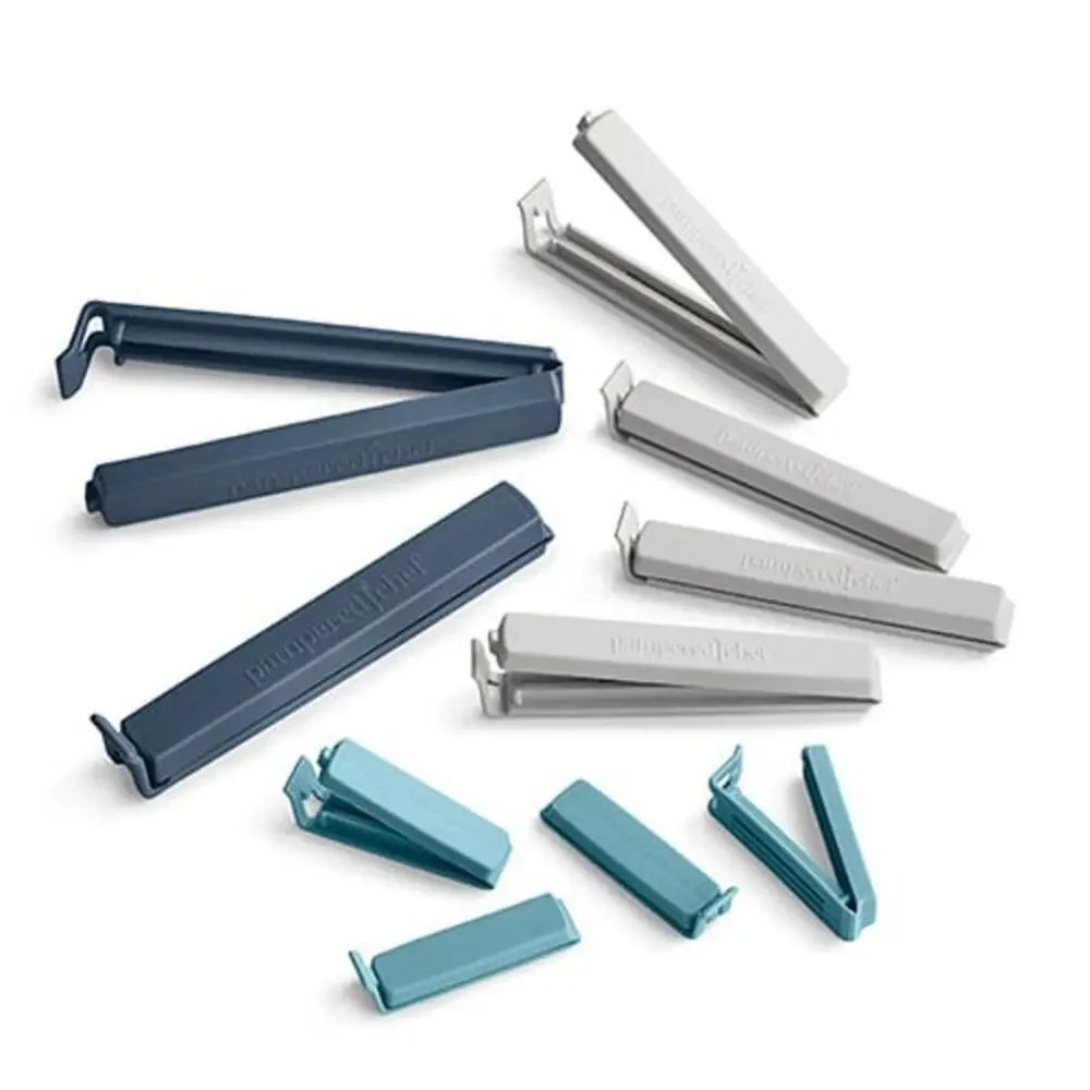Pampered Chef Twixit! clips designed to seal food bags